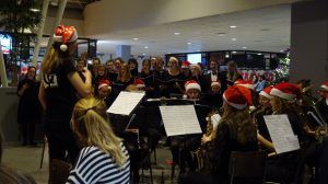 Christmas performance in the Refter
